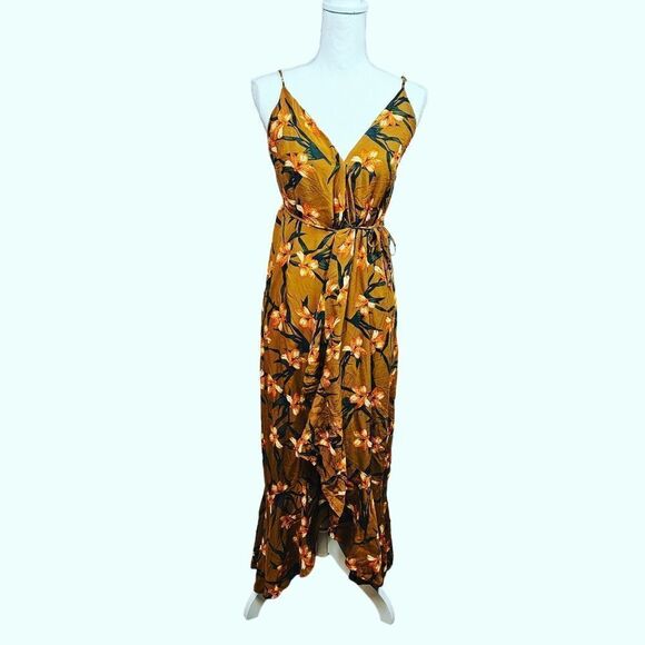 L☆Space Wendy Dress in Love Song Floral. Burnt Orange S - Picture 1 of 15